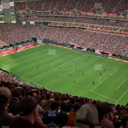 Mercedes-Benz Stadium - Section 334 Seat View