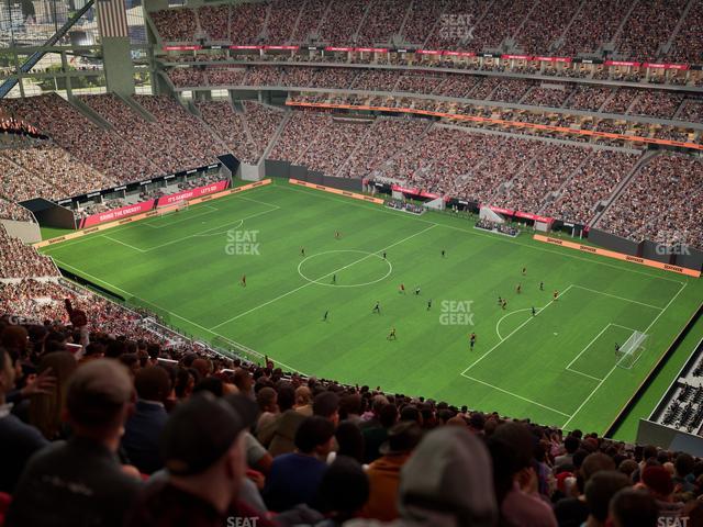 Mercedes-Benz Stadium - Section 334 Seat View