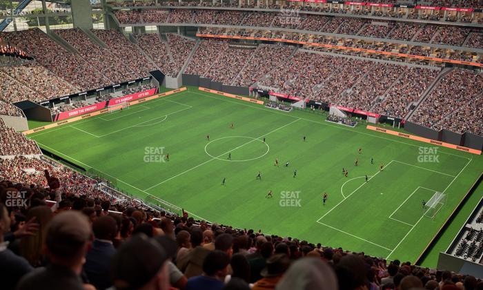 Mercedes-Benz Stadium - Section 334 Seat View