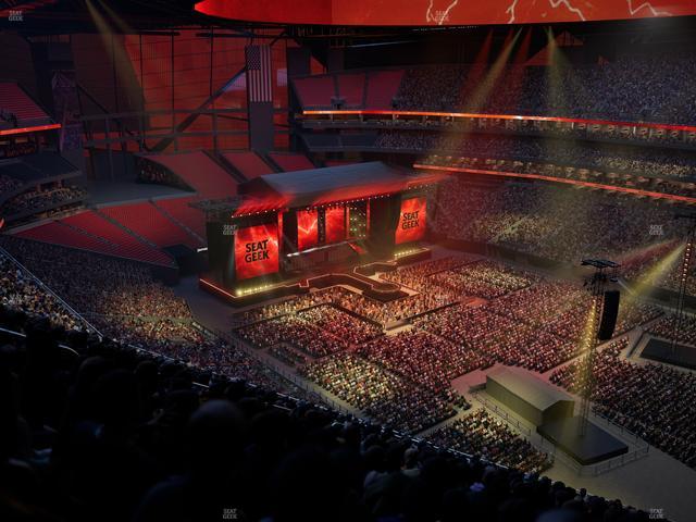 Mercedes-Benz Stadium - Section 334 Seat View