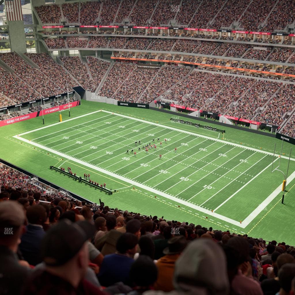 Mercedes-Benz Stadium - Section 334 Seat View