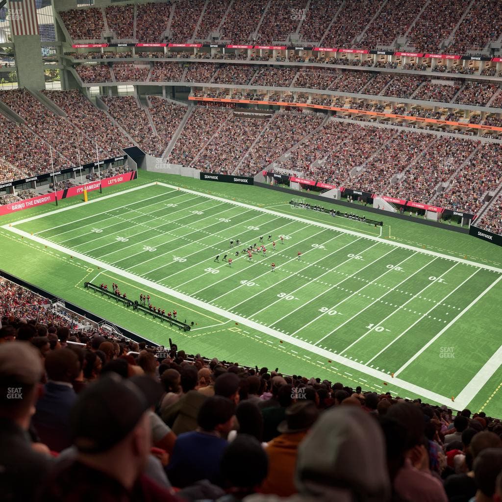 Mercedes-Benz Stadium - Section 334 Seat View