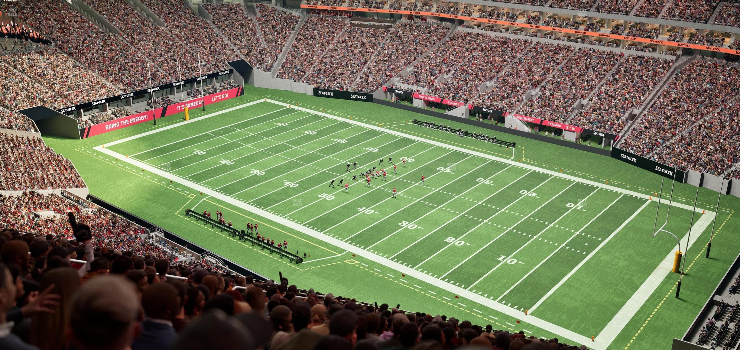 Mercedes-Benz Stadium - Section 334 Seat View