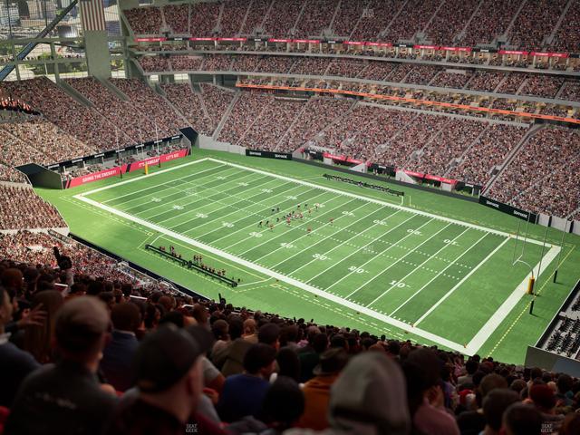 Mercedes-Benz Stadium - Section 334 Seat View