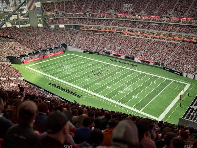 Mercedes-Benz Stadium - Section 334 Seat View