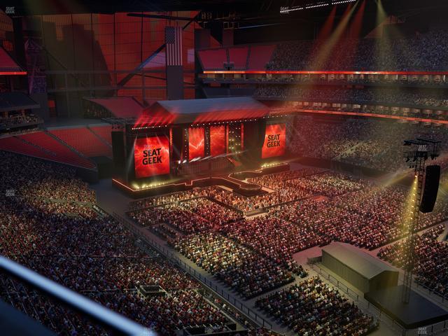 Mercedes-Benz Stadium - Section 334 Seat View