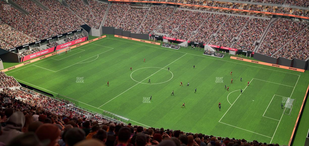 Mercedes-Benz Stadium - Section 335 Seat View