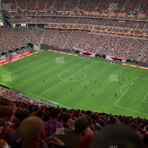 Mercedes-Benz Stadium - Section 335 Seat View