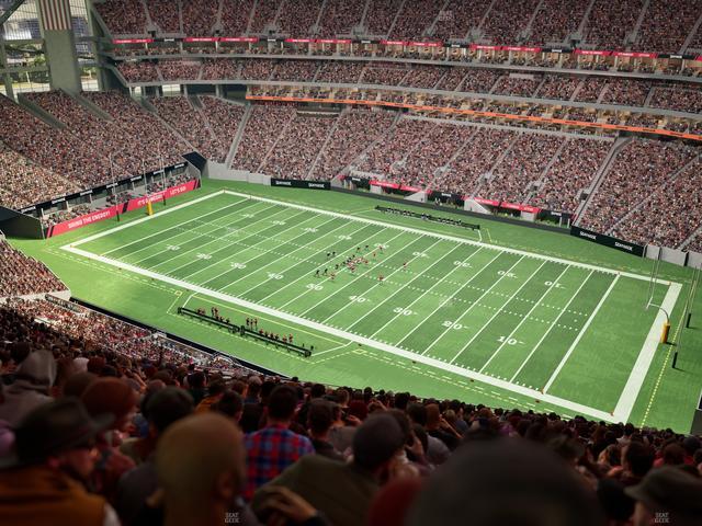 Mercedes-Benz Stadium - Section 335 Seat View