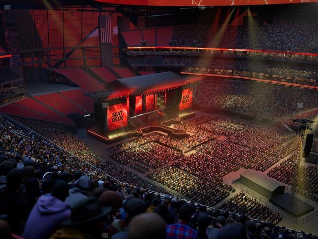 Mercedes-Benz Stadium - Section 335 Seat View