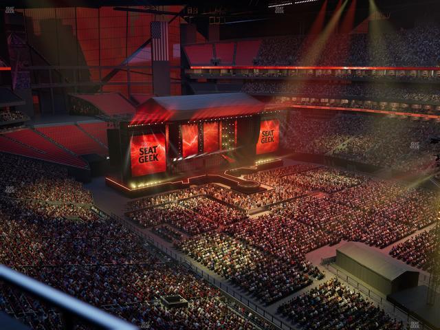 Mercedes-Benz Stadium - Section 335 Seat View