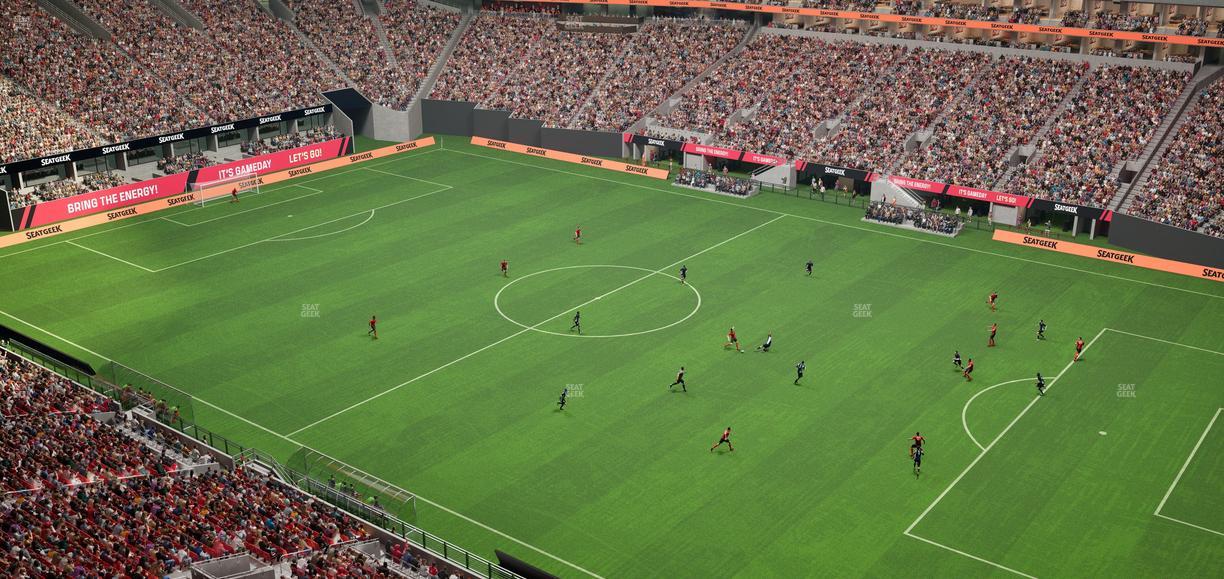 Mercedes-Benz Stadium - Section 335 Seat View