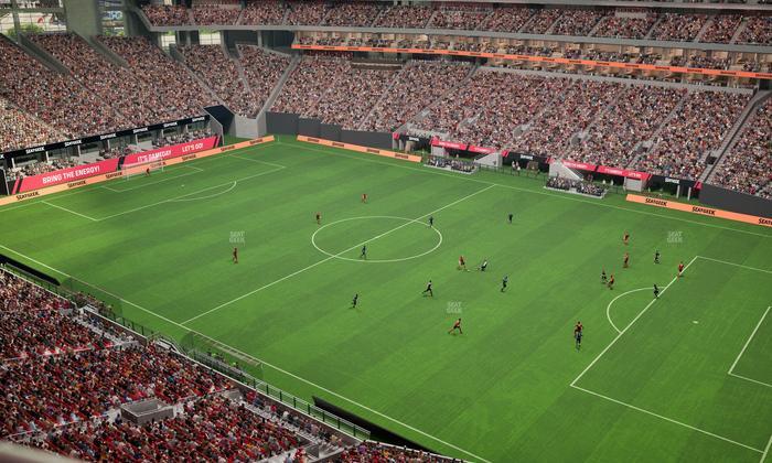 Mercedes-Benz Stadium - Section 335 Seat View