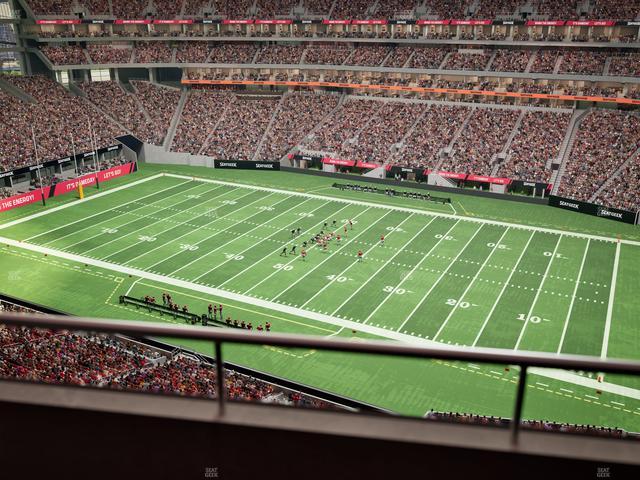 Mercedes-Benz Stadium - Section 336 Seat View