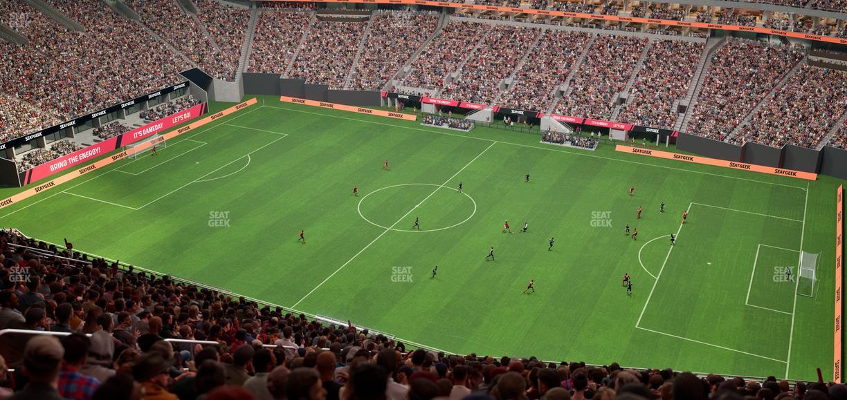 Mercedes-Benz Stadium - Section 336 Seat View