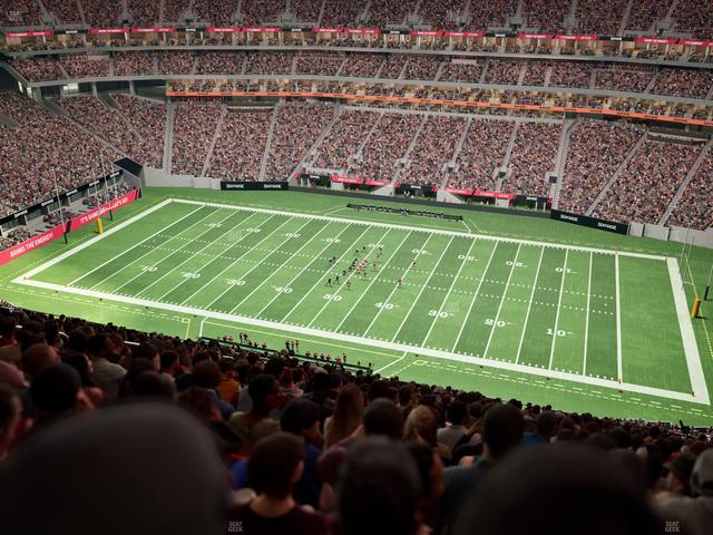 Mercedes-Benz Stadium - Section 337 Seat View