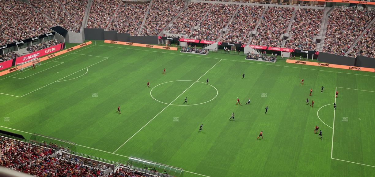 Mercedes-Benz Stadium - Section 337 Seat View