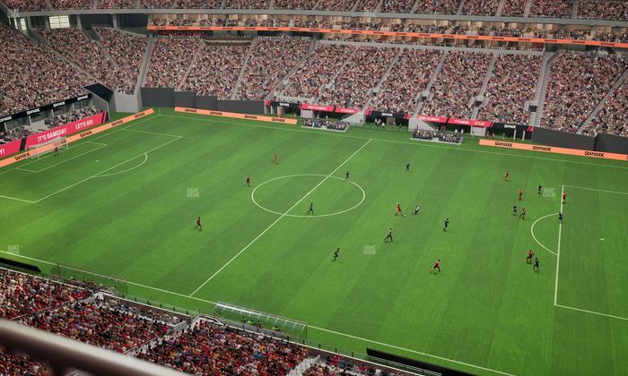 Mercedes-Benz Stadium - Section 337 Seat View