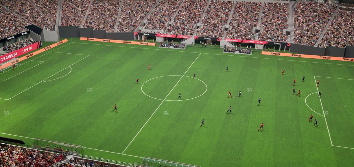 Mercedes-Benz Stadium - Section 338 Seat View