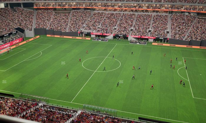 Mercedes-Benz Stadium - Section 338 Seat View