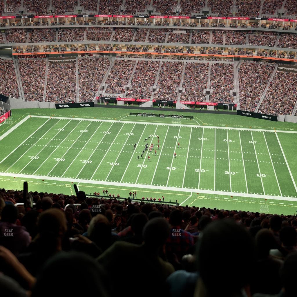 Mercedes-Benz Stadium - Section 338 Seat View