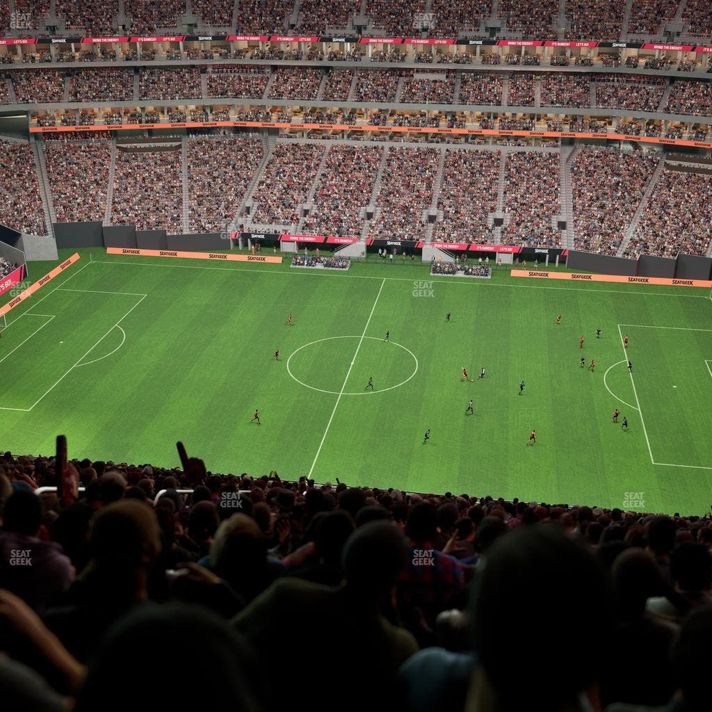 Mercedes-Benz Stadium - Section 338 Seat View