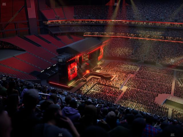 Mercedes-Benz Stadium - Section 338 Seat View