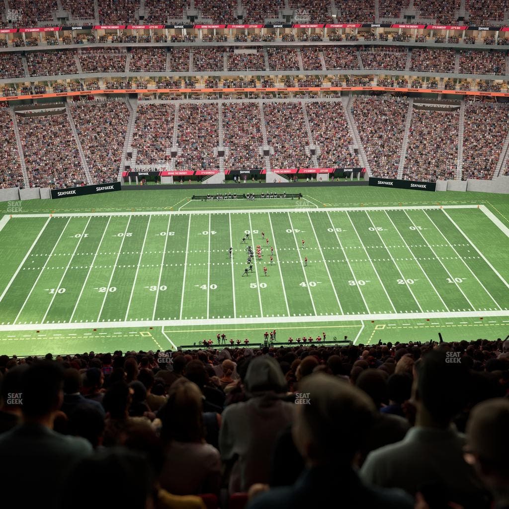 Mercedes-Benz Stadium - Section 340 Seat View