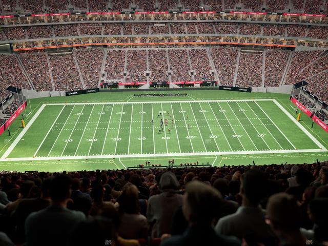 Mercedes-Benz Stadium - Section 340 Seat View