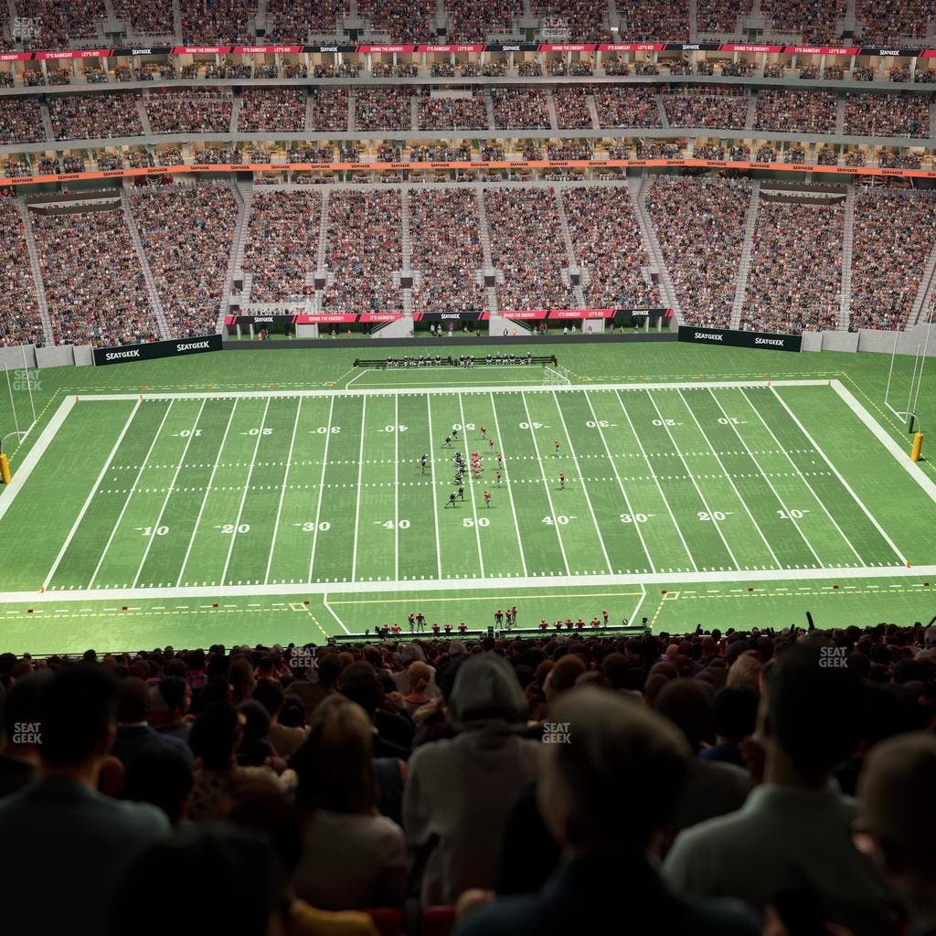 Mercedes-Benz Stadium - Section 340 Seat View