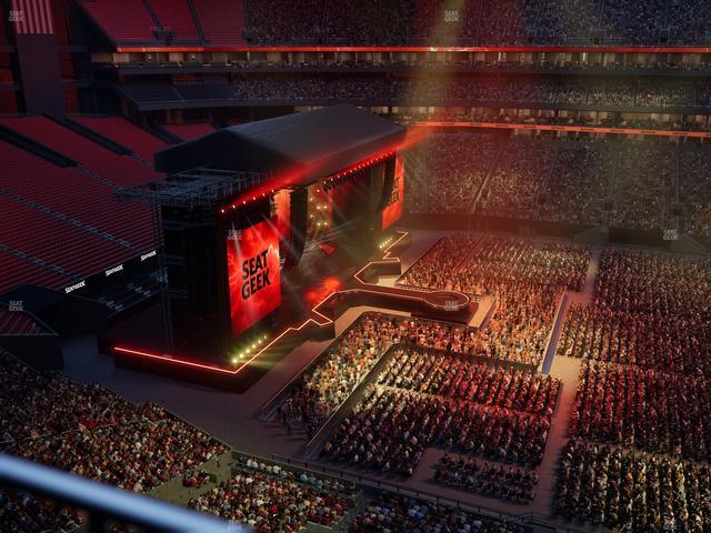 Mercedes-Benz Stadium - Section 340 Seat View