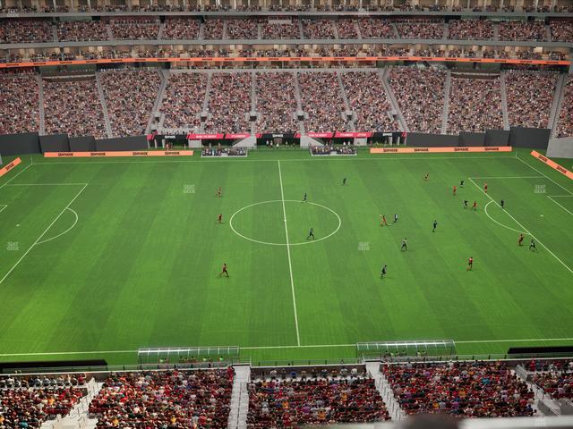 Mercedes-Benz Stadium - Section 340 Seat View