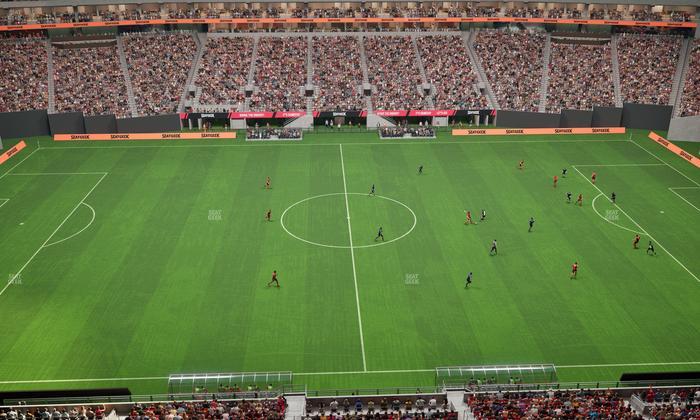 Mercedes-Benz Stadium - Section 340 Seat View