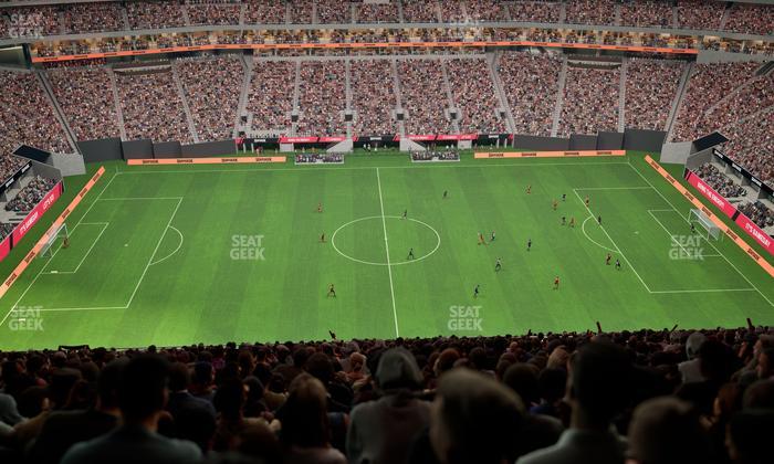 Mercedes-Benz Stadium - Section 340 Seat View