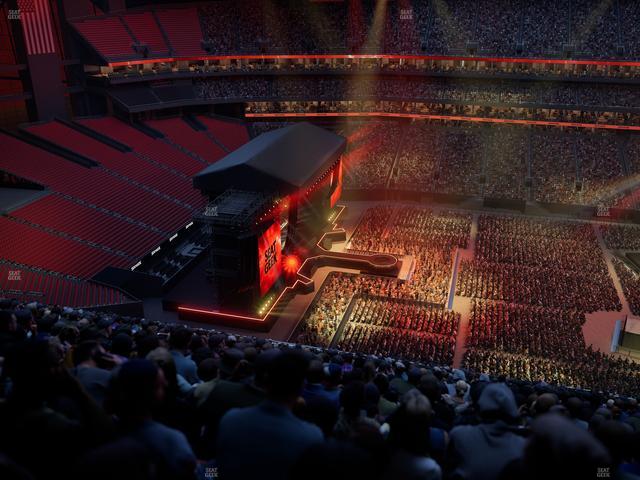 Mercedes-Benz Stadium - Section 340 Seat View