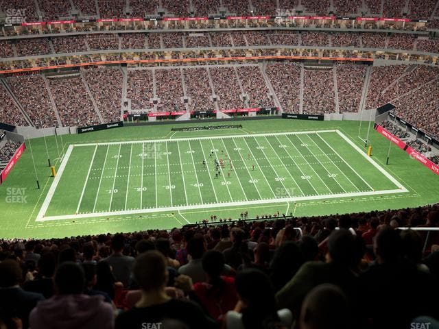 Mercedes-Benz Stadium - Section 341 Seat View