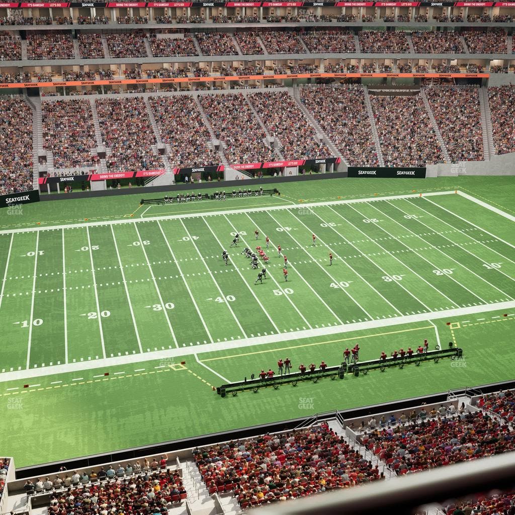 Mercedes-Benz Stadium - Section 341 Seat View