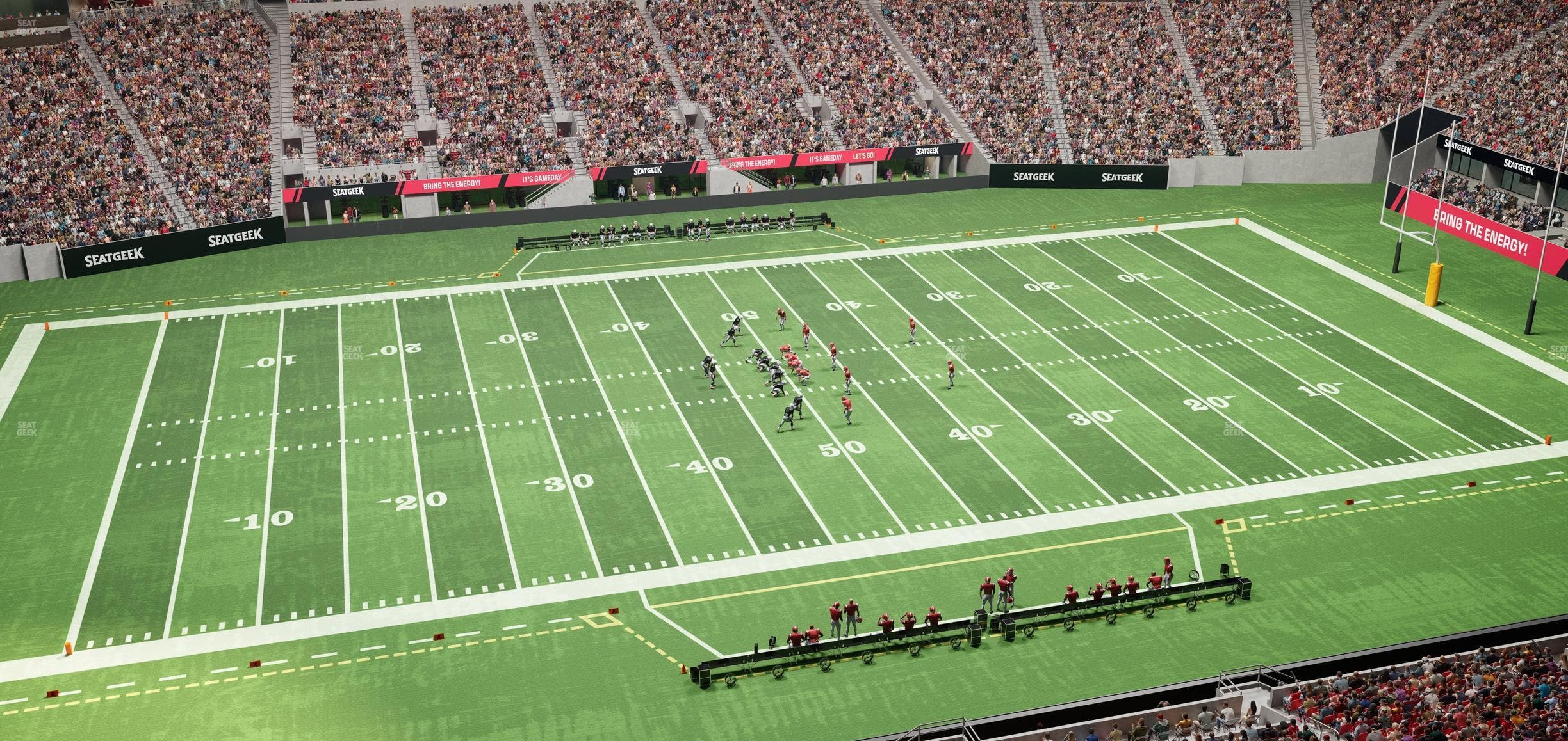 Mercedes-Benz Stadium - Section 341 Seat View