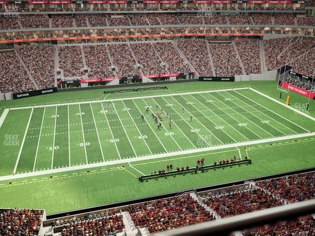 Mercedes-Benz Stadium - Section 341 Seat View