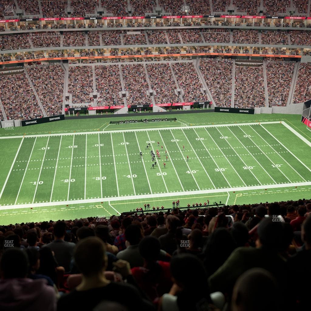 Mercedes-Benz Stadium - Section 341 Seat View