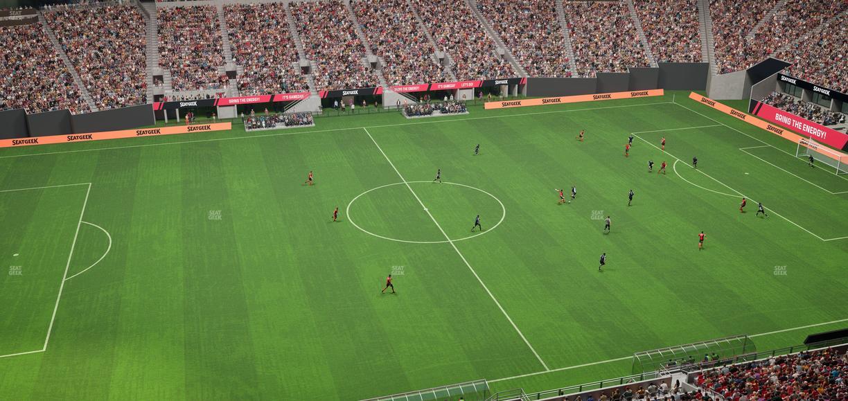 Mercedes-Benz Stadium - Section 341 Seat View