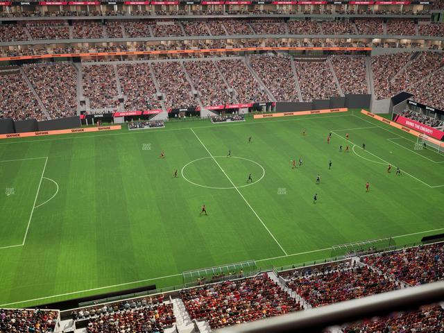 Mercedes-Benz Stadium - Section 341 Seat View