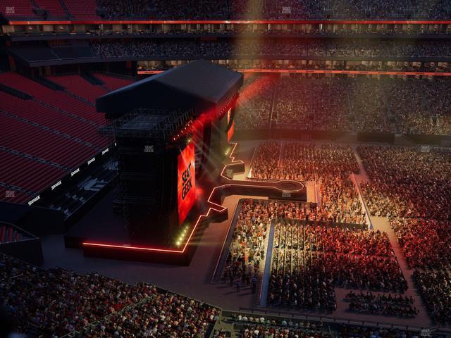 Mercedes-Benz Stadium - Section 341 Seat View