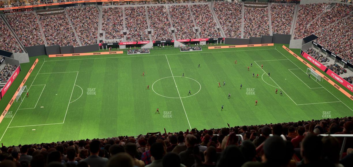 Mercedes-Benz Stadium - Section 341 Seat View