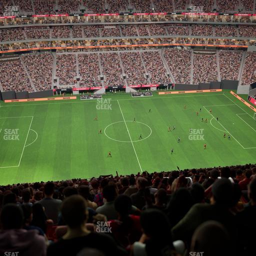 Mercedes-Benz Stadium - Section 341 Seat View