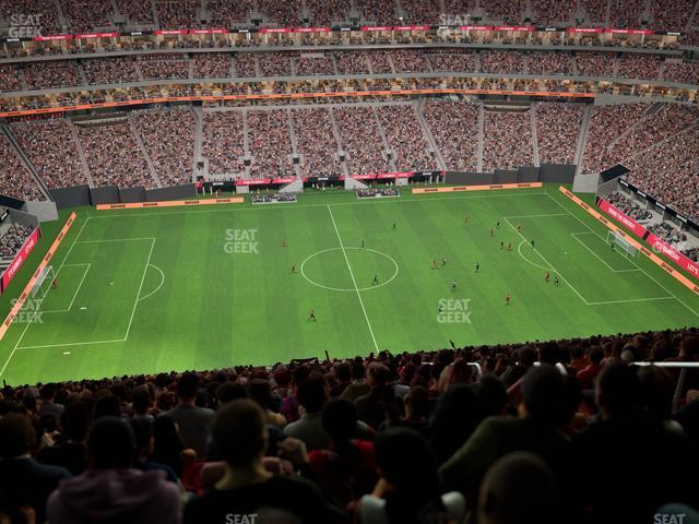 Mercedes-Benz Stadium - Section 341 Seat View