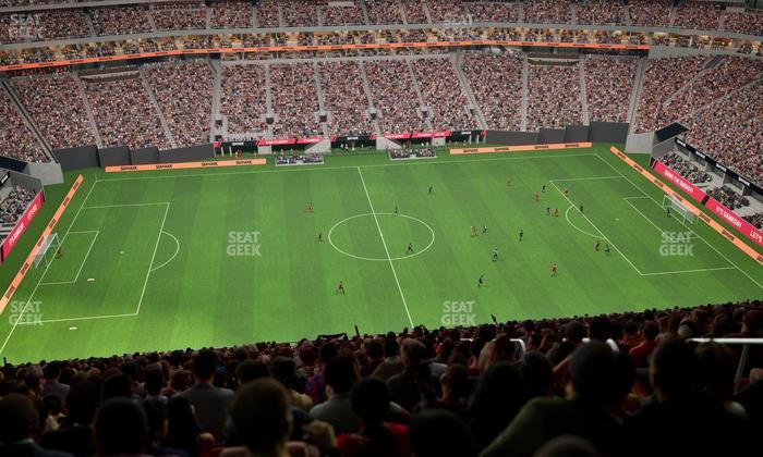 Mercedes-Benz Stadium - Section 341 Seat View