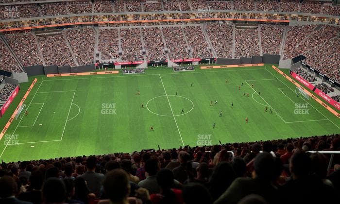 Mercedes-Benz Stadium - Section 341 Seat View