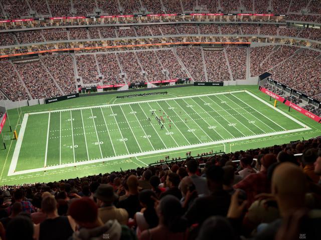Mercedes-Benz Stadium - Section 342 Seat View
