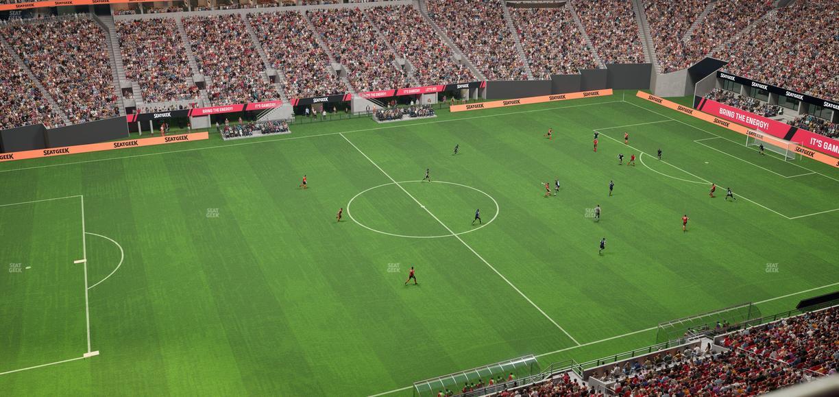 Mercedes-Benz Stadium - Section 342 Seat View